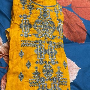 Mustard Kurta