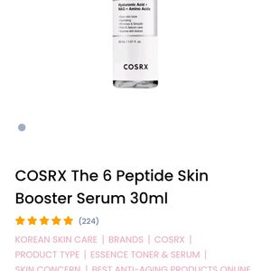 Cosrx 6 Peptide Skin Booster