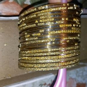 Combo Of Four Color Bangles & Bracelet