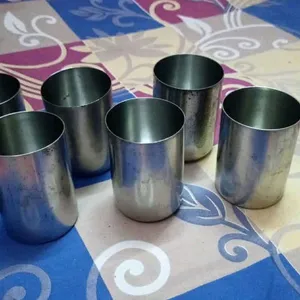 Useful 7 Multiple Set Of Stainless Steel Glasses