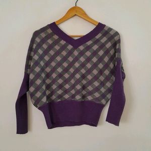 Purple Casual Top (Women)