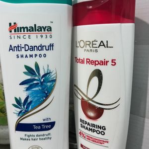 Himalaya Anti Dandruff Shampoo  And Loreal Shampo