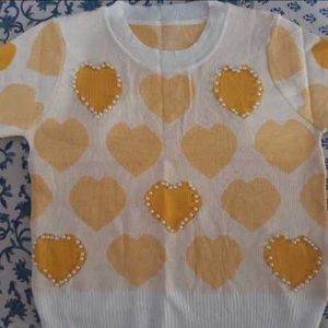 Heart shaped pearl top