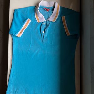 Blue Polo T-Shirt For Boys