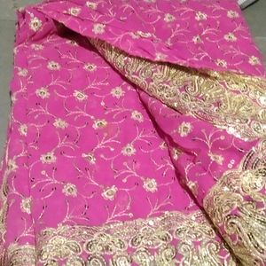 Zari Work Saree