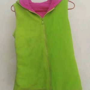 Dual Side Half Jacket For Women