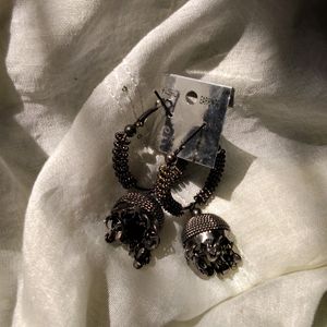 Oxidize Long Earrings