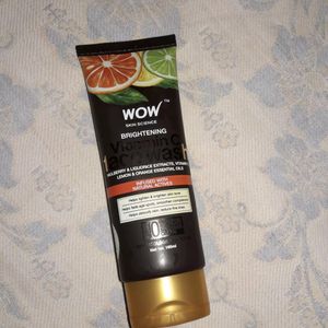 UNUSED PRODUCT WOW FACEWASH REALLY NICE AND GOOD