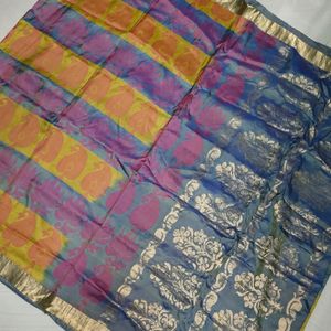 Malti Colour Uppada Pattu Saree