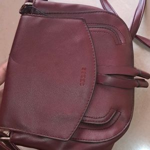 ❤️Branded Cute Wine Colour Sling Bag,❤️