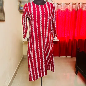 Red kurti