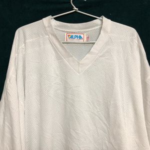 Alpha White Long Sleeve Jersey