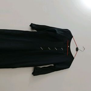 SIMPLE BLACK STRIGHT KURTA