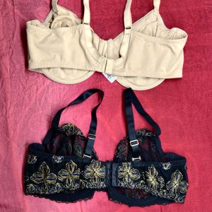 Women Non Padded Bra Size 40D