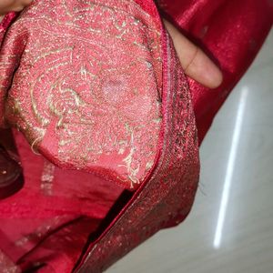 Pure Banarasi Saree With Blouse