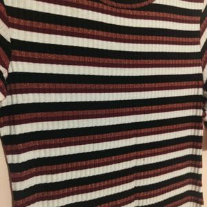 Bodycon Horizontal Striped Dress