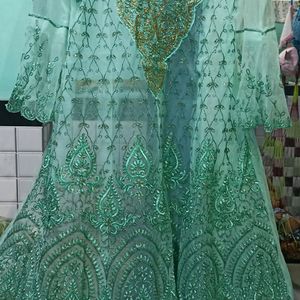 Frock And Gharara With Dupatta