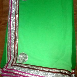 Double Colour Saree