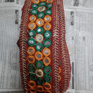 Potli Bag Latkan And Lace Quantity 4