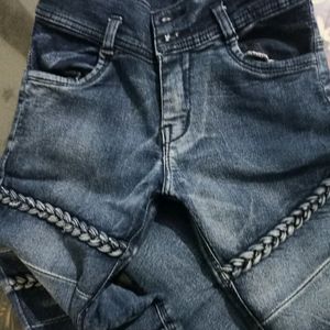 Stretchable Jeans For Girls Only 1 Times Used