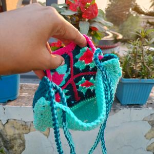 Crochet Sling Bag