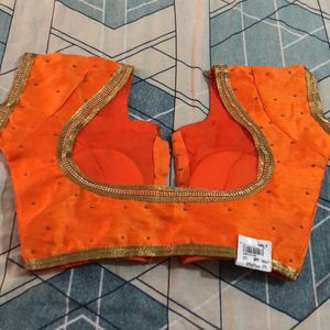 Orange Blouse