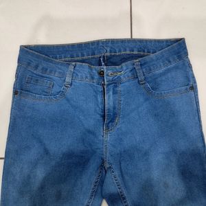 Blue Mid rise Denim Jeans