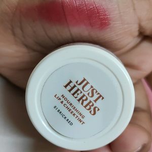 Combo Of Just Herbs Lip Gloss And Tint