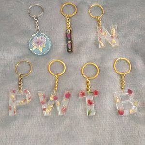 Handmade Resin Art Keychains