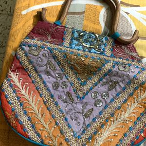 Embellished Jaipuri Bag