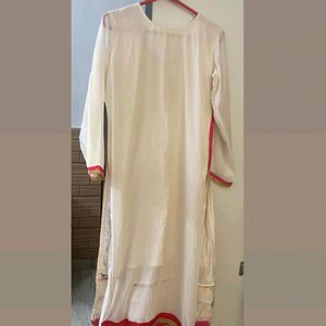 Zari Work Embroidery Kurta