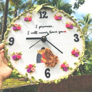 Embroidery Clock