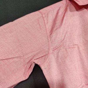 Men Pink Shirt