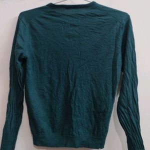 A Dark Green Sweatshirt