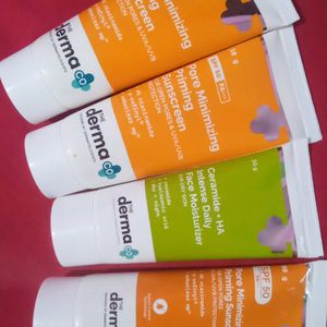 The Derma Co Sunscreen & Face Moisturizer