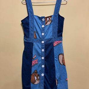 Mini Tom & Jerry Dress For Women (Unused)