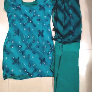 Brand New Green Salwar Suit For Sale