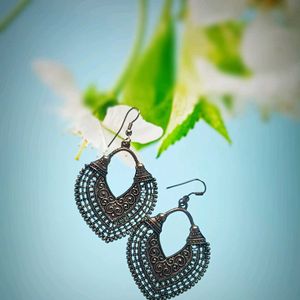 oxidised earrings