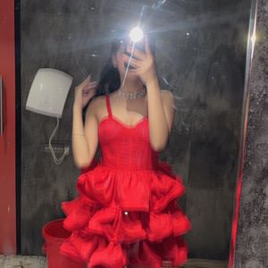 red fairy customised Dress