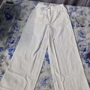 Relaxed Straight Fit Trousers