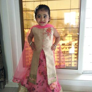 Kids Girls Lehnga Choli Ethnic Wear