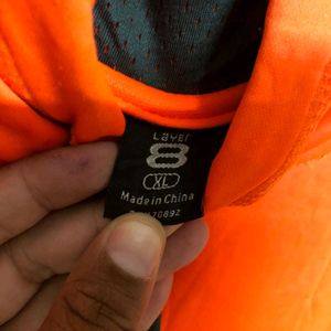 Layer 8 Orange Long Sleeve Jacket