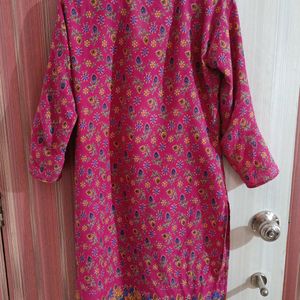 Pink Cotton Kurti