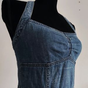 Vintage Sisley Denim Dress