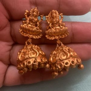 🎀Golden Jhumkha Earring 🎀