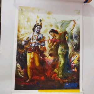 New Hand-made Painting at home - Lord Krishna