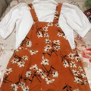 🔥 Korean Dress 🔥With Puffed Sleeves