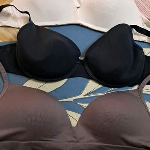 Combo Of Four Imported Fabric Bra N Panty