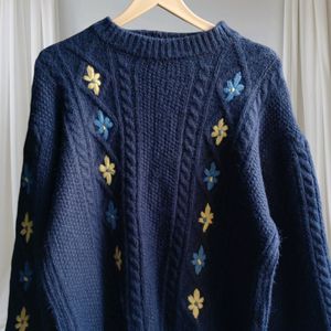 Embroidered Sweater