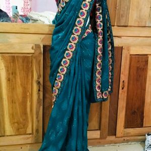 Sarees With Blouse ❤️